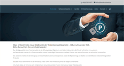 Desktop Screenshot of benderpatent.com