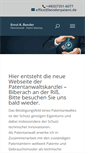 Mobile Screenshot of benderpatent.com